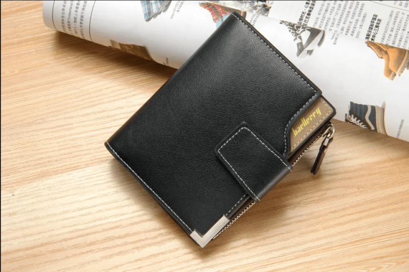 Baellerry Short Luxury Men Wallets Zipper Coin Pocket Card Holder Male Wallet Clutch Photo Holder Brand Man Purses Wallet - Image 7